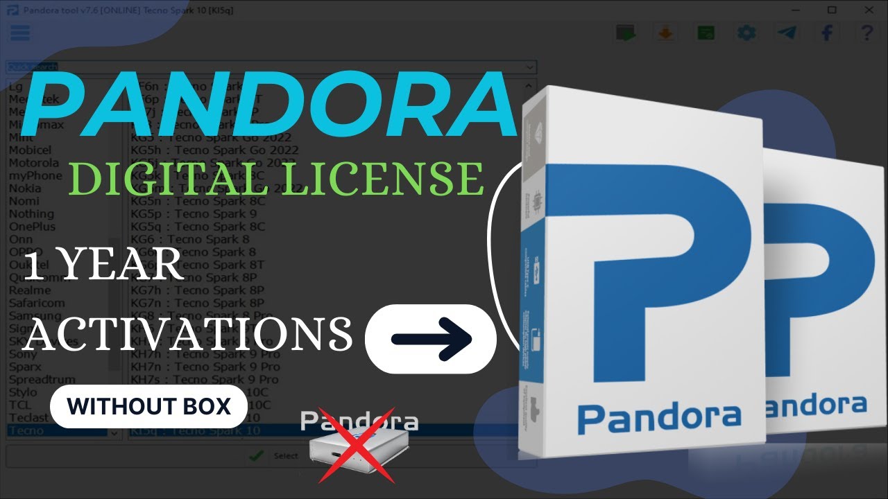 Pandora Digital Login 48 Hours